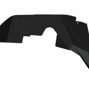 Road Armor 18-20 Jeep Wrangler JL Stealth Front Fender Liner Body Armor - Black Steel