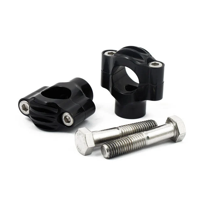 Rough Crafts 1.3" ohjaustangon nostimet musta