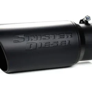 Sinister Diesel Black Ceramic Coated Stainless Steel Exhaust Tip (4in to 6in)