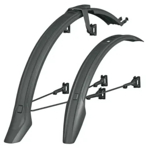 SKS Mudguard Veloflexx 55 Front and rear 28" Black lokasuojasetti