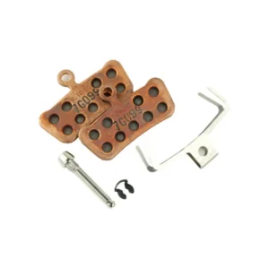 SRAM Disc brake pad Set Trail/Guide/G2 Metal sintered pad, Powerful Steel plate 1 set (2 pads) - jarrupalat