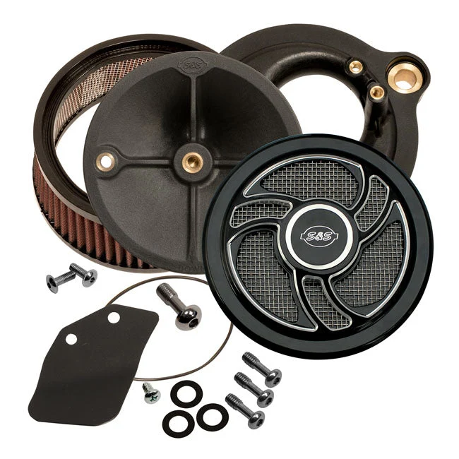 S&S Stealth Torker -ilmanpuhdistin Harleylle