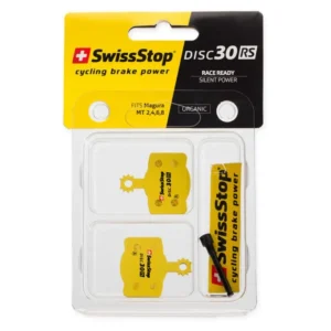 SWISSSTOP 30 RS Magura/Campagnolo Organic pad Steel plate Levujarrupala