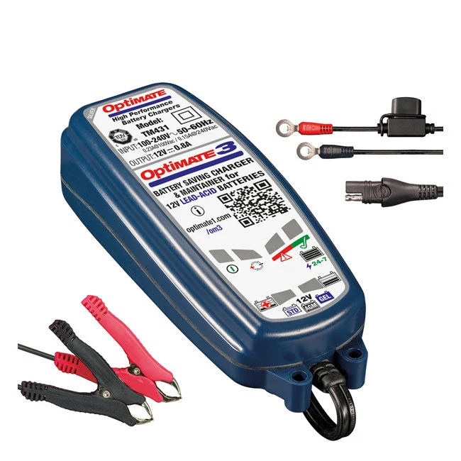 TecMate Optimate 3 12V akkulaturi