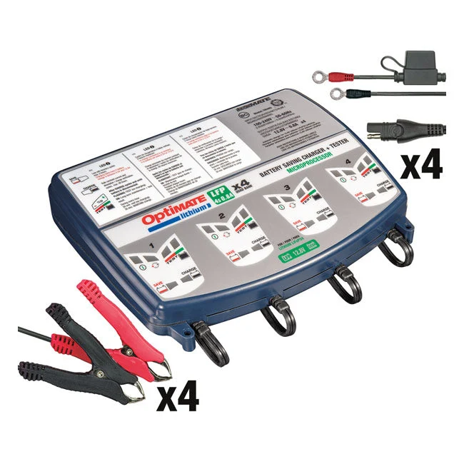 TecMate Optimate Lithium 4S 0.8A 4-pankki