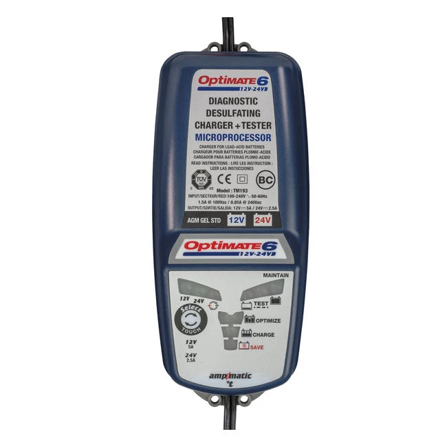 TecMate Optimate 6 Select -akkulaturi