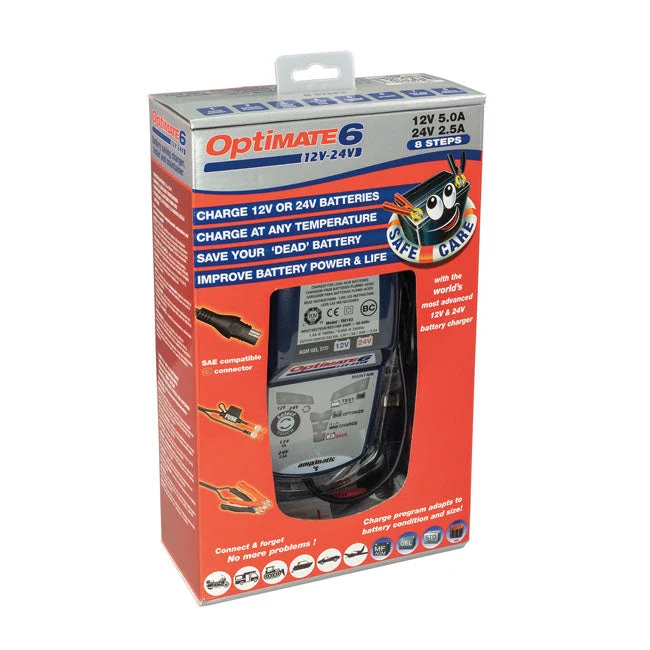 TecMate Optimate 6 Select -akkulaturi