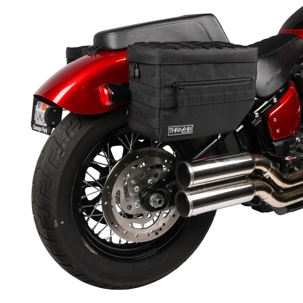 Thrashin Supply Escape 18L heitettävät moottoripyörän satulalaukut