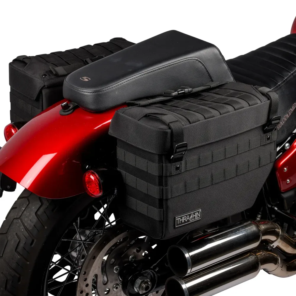 Thrashin Supply Expedition 21L heitettävät moottoripyörän satulalaukut