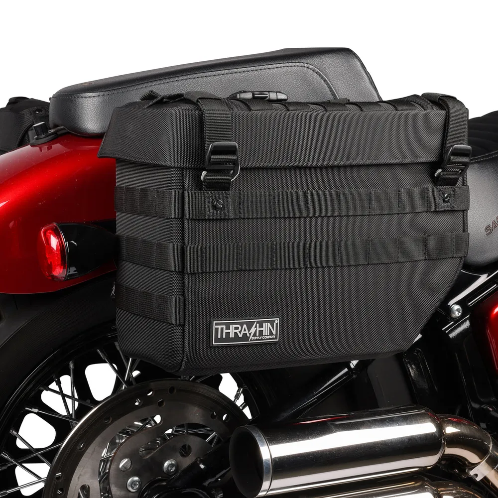 Thrashin Supply Expedition 21L heitettävät moottoripyörän satulalaukut