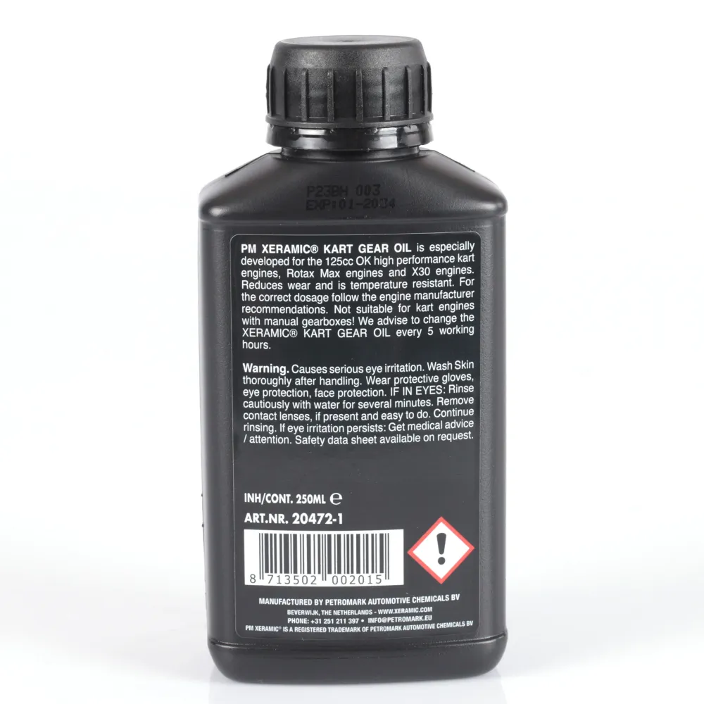 Xeramic Kart Tec vaihdevaihteistoöljy Rotax, X30, OK 250 ml