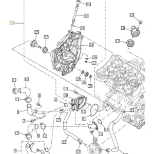 Yamaha Vedenpumppu MT-07 / FZ-07 / Tenere 700 / XSR 700