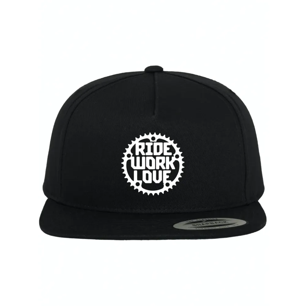Cycli "RideWorkLove" Snapback-lippis