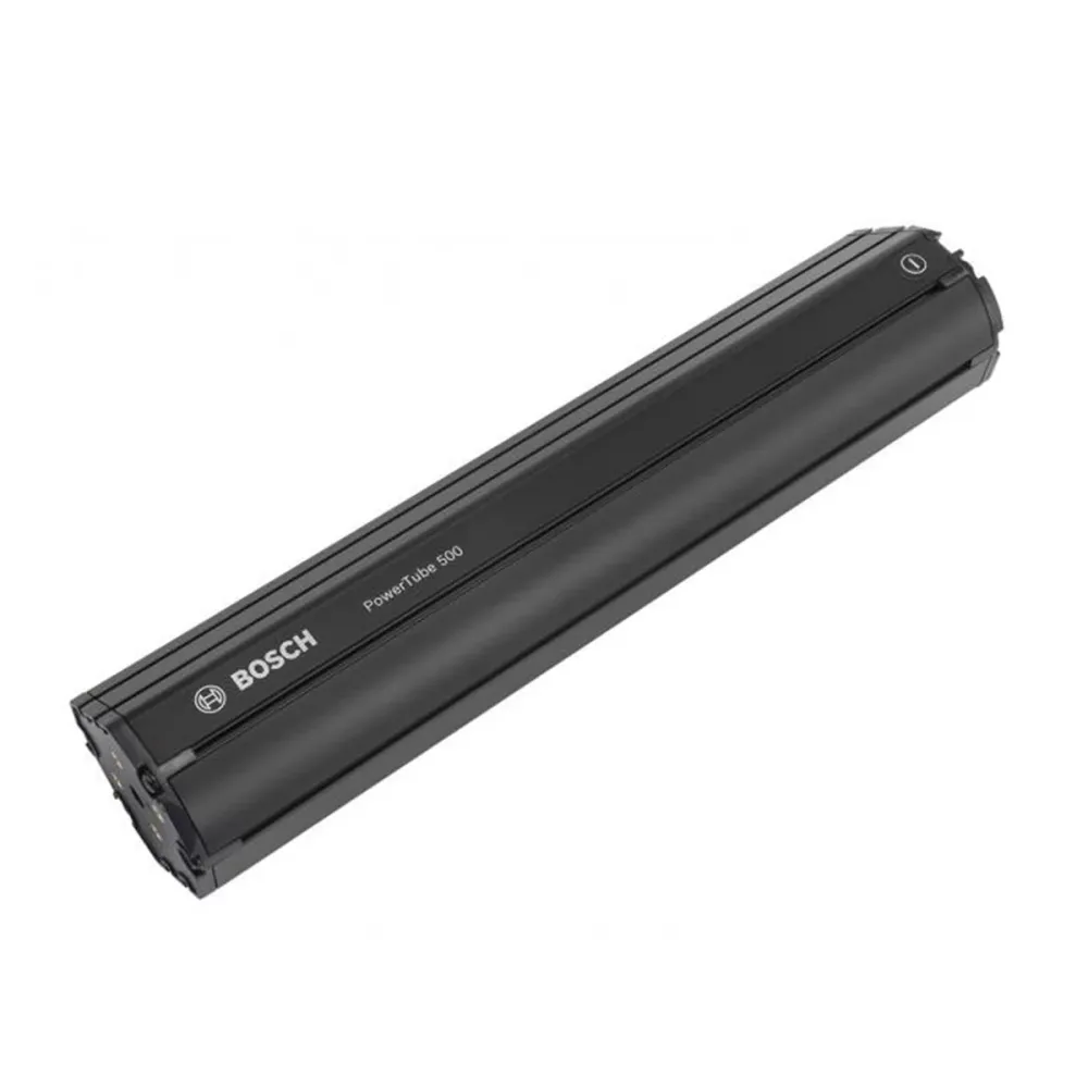 Integroitu akku BOSCH POWERTUBE 500 Wh Vaakasuora