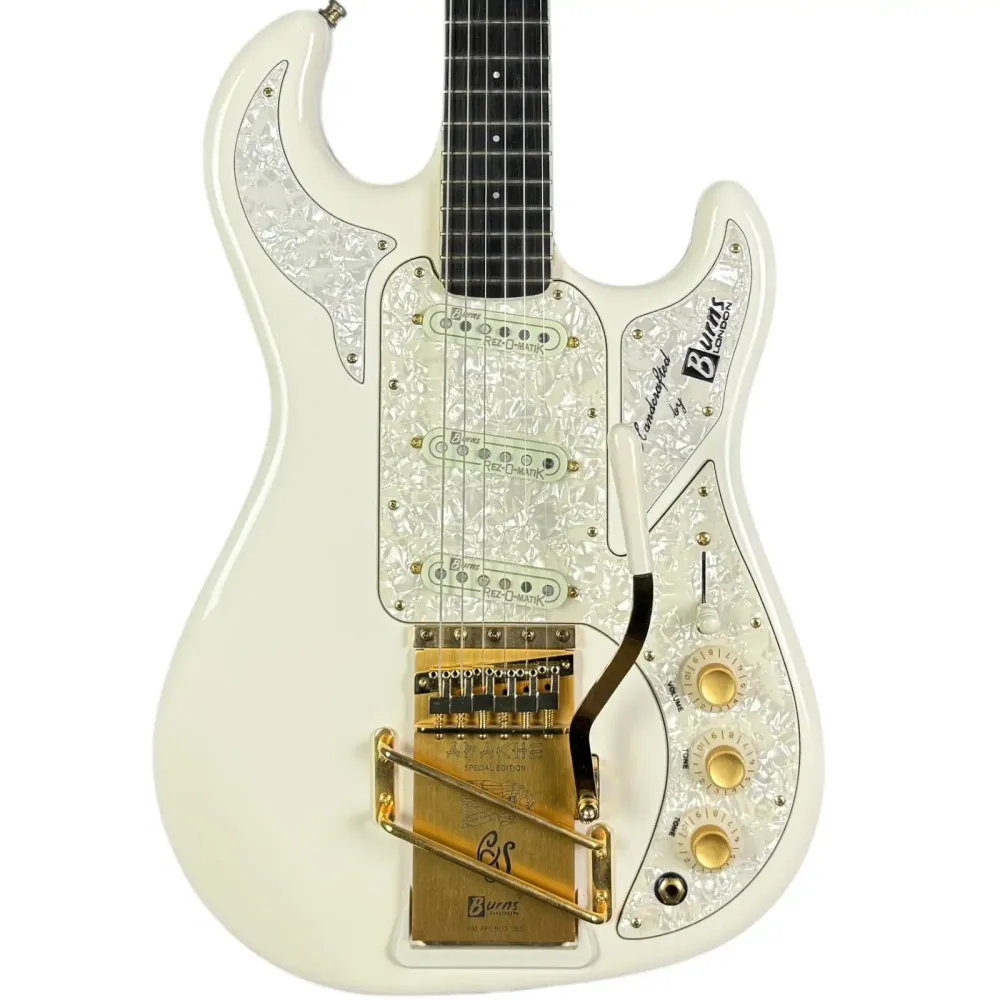 Burns Apache Noiseless Special Edition 2013 - Valkoinen