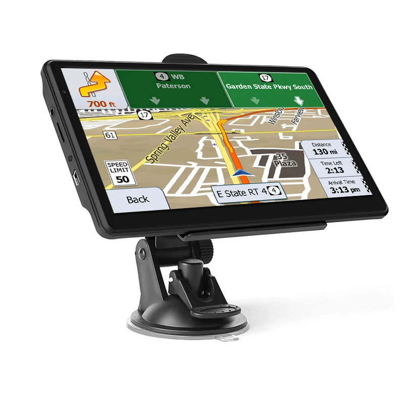 NOEIFEVO X20 GPS Navigointi, 7 tuuman kosketusnäyttö Euroopan kartoilla, 8GB 256MB, monikielinen, FM-tuki, autoille/vastik...