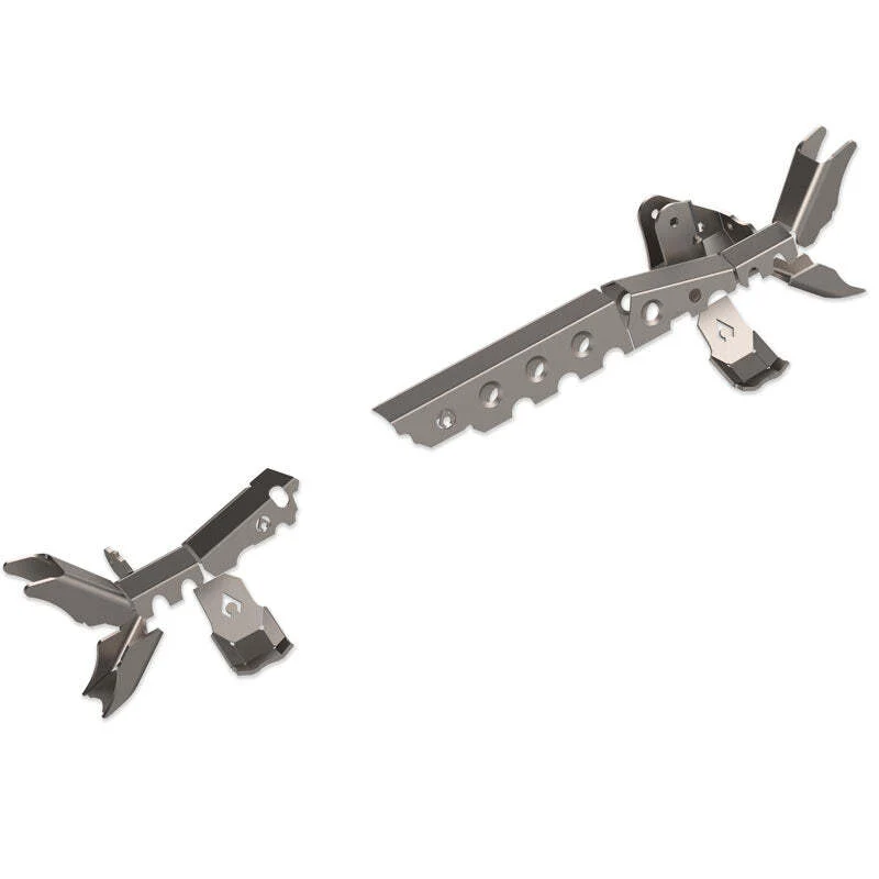 Artec Industries 07-18 Jeep Wrangler JK Apex Front Axle Armor Kit D44 - Raised Tracbar