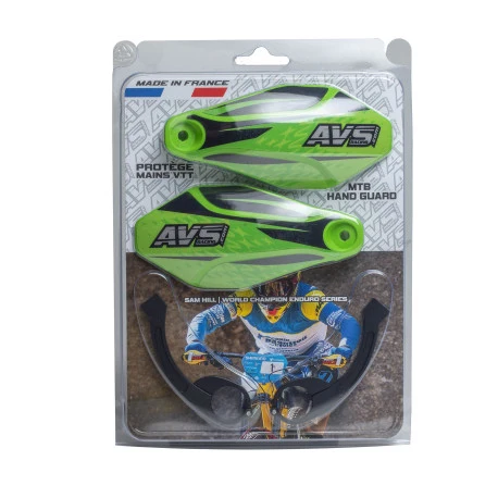 AVS KIT DECO Alu Handguard vaaleanvihreä/musta