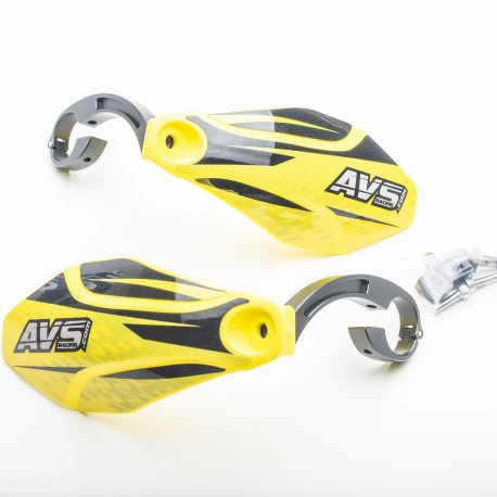 AVS KIT DECO käsisuojus Alu jalka Keltainen/Musta