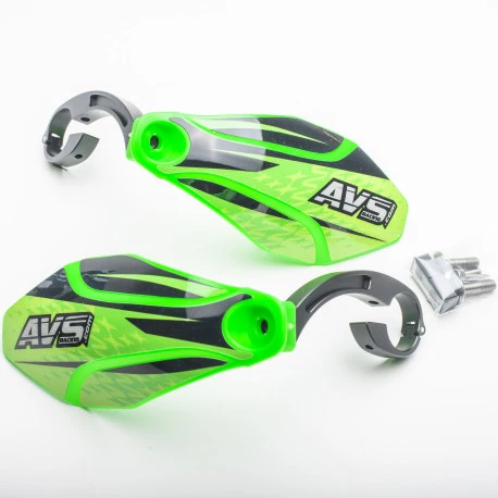 AVS KIT DECO käsisuojus Alu jalka vihreä/musta