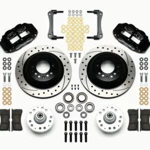Wilwood Narrow Superlite 6R Front Hub & 1PC Rtr Kit 12.88in Drilled 79-81 Camaro