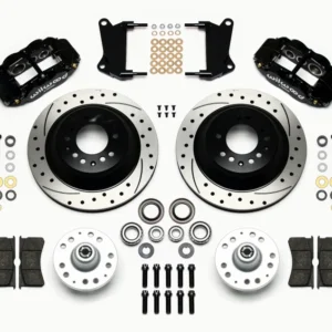 Wilwood Narrow Superlite 6R Front Hub & 1PC Rtr Kit 12.88in Drilled 67-69 Camaro 64-72 Nova Chevelle