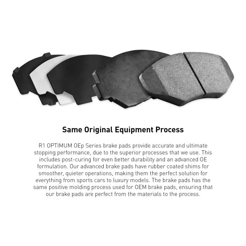 R1 2010-2021 Ford F-150 4WD Front R1 Optimum OE Pads & Hardware Kit