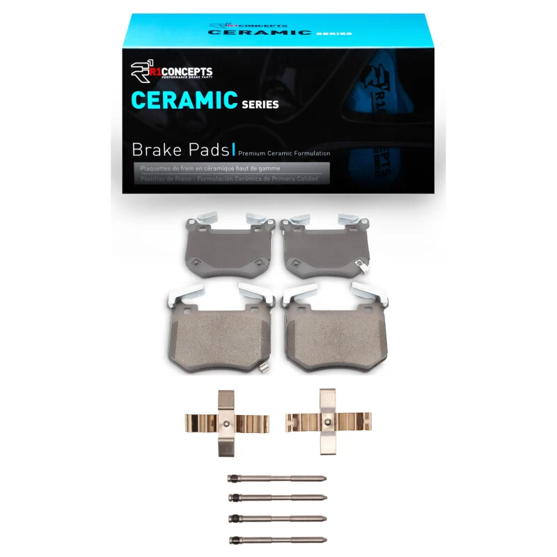 R1 2018-2025 Genesis G70 Rear R1 Ceramic Pads & Hardware Kit