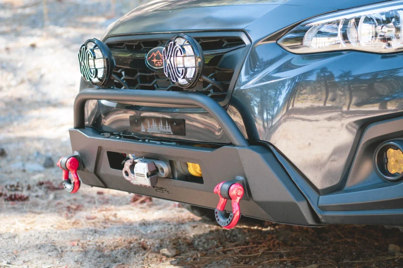 Body Armor 4x4 18-21 Subaru Crosstrek HiLine Front Winch Bumper