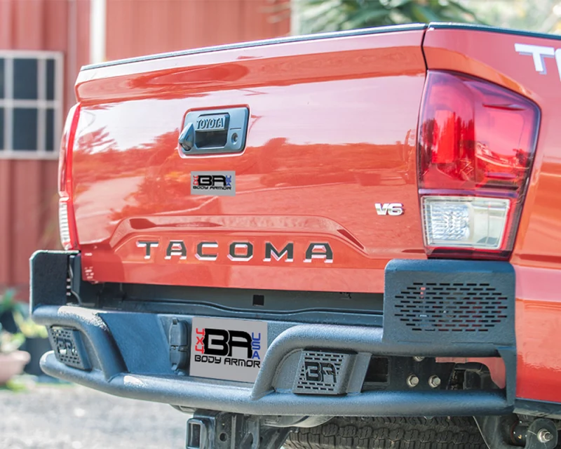 Body Armor 4x4 2016+ Toyota Tacoma Desert Series Rear Bumper