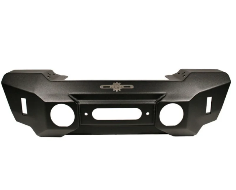 Rock Slider Jeep Wrangler JL & Gladiator JT Appalachian Steel Mid Stubby Bumper w/ Winch Plate
