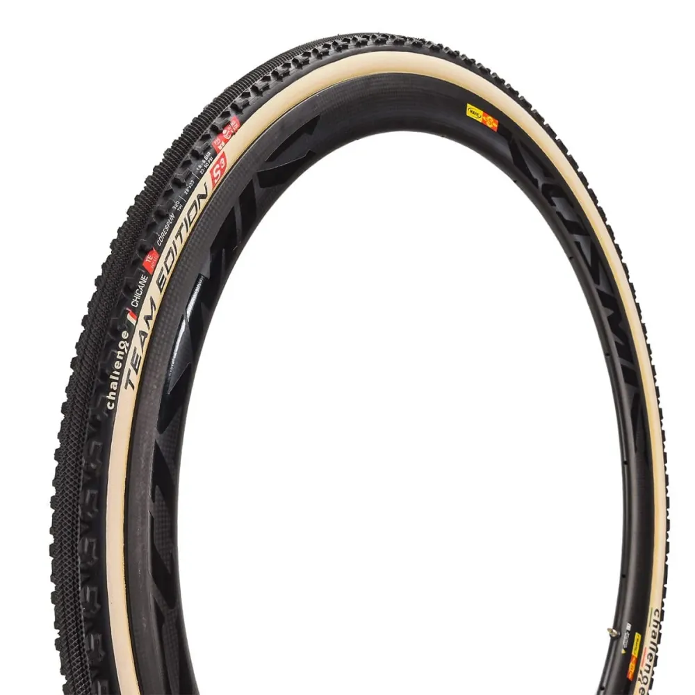 CHALLENGE CHICANE TEAM EDITION SOFT 700x33c Beige Tubular-pyöräpyörä