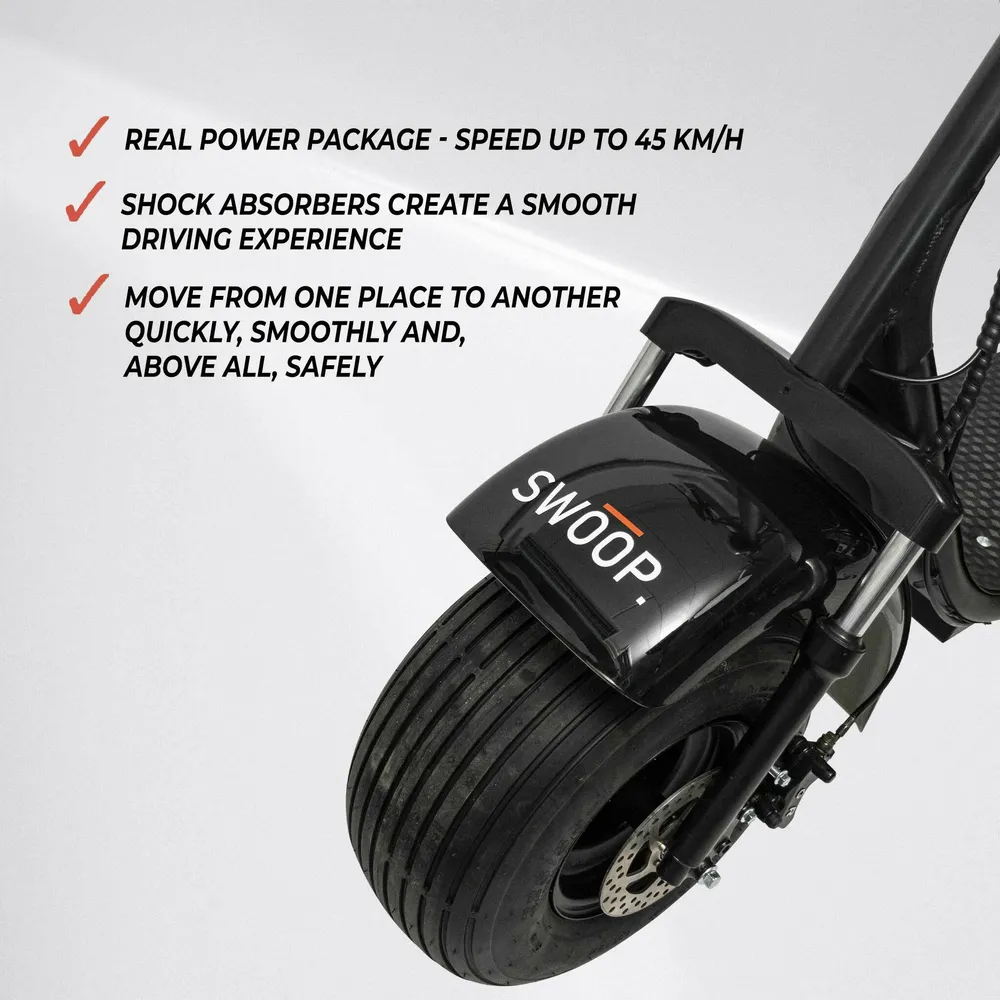 Sähköpotkulauta Swoop Kruiser Turbo 2000w