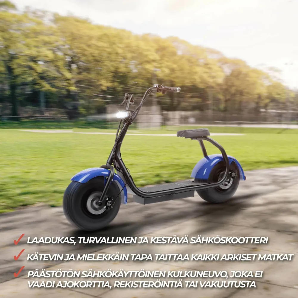 Swoop Kruiser sähköpotkulauta N2, sininen