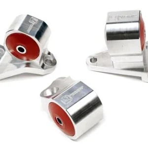 Innovative 96-00 Civic B/D Series Silver Aluminum Mounts 75A Bushings (2 Bolt)