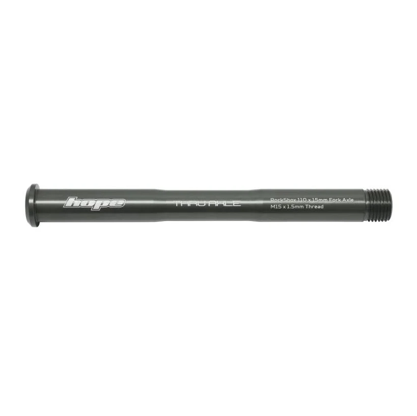 HOPE etupyörän akseli ROCKSHOX Pike/Lyric/Zeb haarukkaan Savustettu