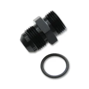 Vibrant -6AN Flare to Straight Cut Thread (3/4-16) O-Ring Adapter Fitting