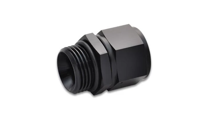 Vibrant -8AN Female to -10AN Male Straight Cut Adapter O-Ring