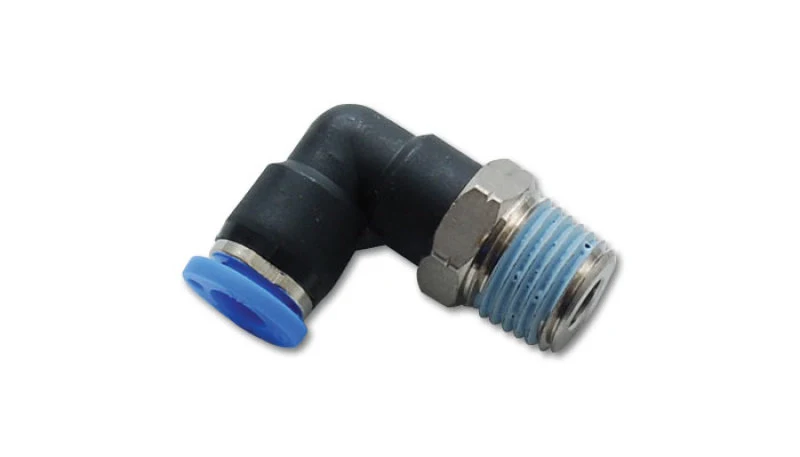 Vibrant Male Elbow Fitting 3/16in OD Tubing (1/8in NPT Thread)