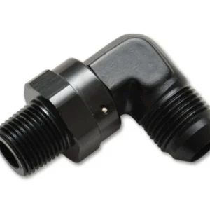 Vibrant Male to Male NPT 90 Degree Swivel Adapter -6 to 1/2in NPT