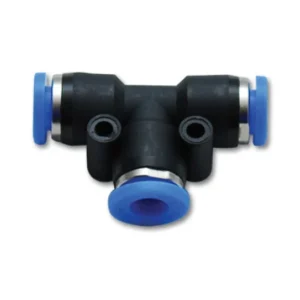 Vibrant Union inTin Pneumatic Vacuum Fitting - use 3/8in (9.5mm) OD tubing