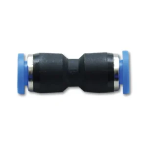 Vibrant Union Straight Pneumatic Vacuum Fitting - use 5/32in (4mm) OD tubing