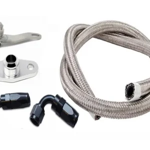 Torque Solution Subaru EJ w/ Garrett GT/GTX -10AN Turbo Oil Return Line Kit