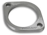 Vibrant 3-Bolt T304 SS Exhaust Flanges (2.5in I.D.) - 5 Flange Bulk Pack