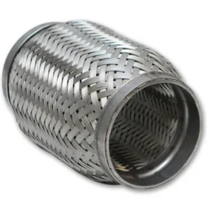 Vibrant SS Flex Coupling Inner Braid Liner 1.75in inlet/outlet x 6in flex length