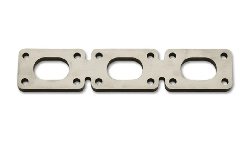 Vibrant T304 SS Exh Manifold Flanges BMW E36/E46 platform motors 3/8in Thick (SOLD PAIRS)