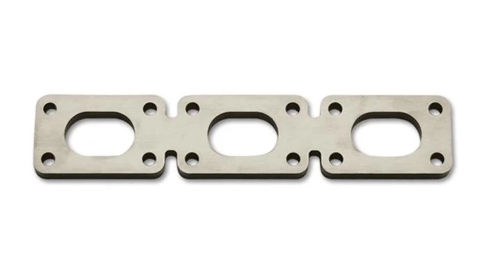 Vibrant T304 SS Exh Manifold Flanges BMW E36/E46 platform motors 3/8in Thick (SOLD PAIRS)