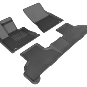 3D MAXpider 2014-2019 BMW X5/X6 F15/F16 Kagu 1st & 2nd Row Floormats - Black
