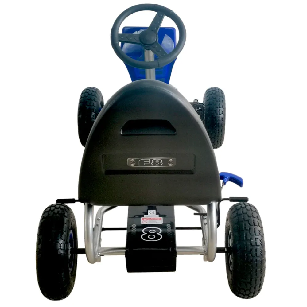 React Polkuauto Racer Blue