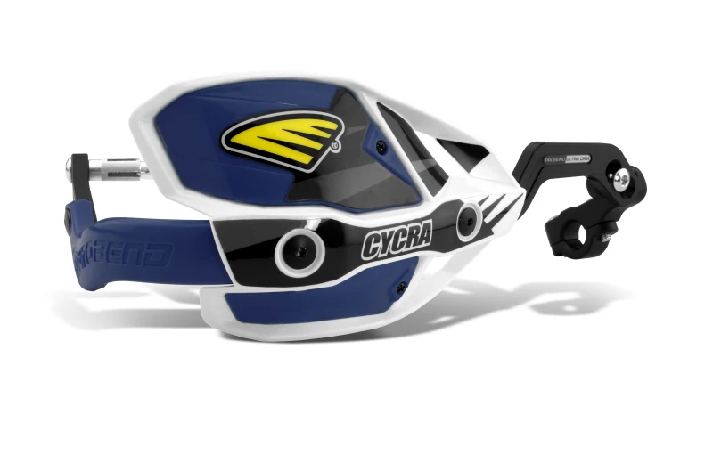 Cycra CRM Ultra 7/8 . Clamp w/White Shield/Husky Blue Cover